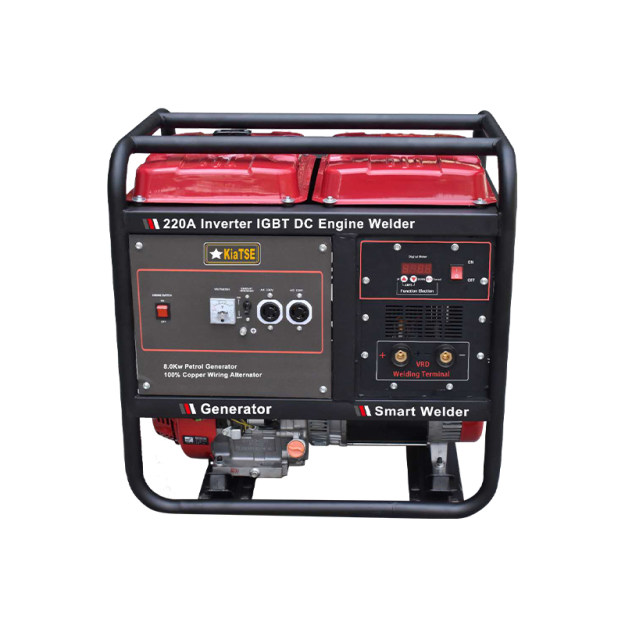 Intelligent IGBT welder generator with VRD