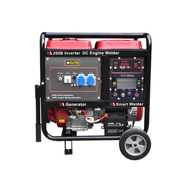 Intelligent IGBT MMA&TIG engine driven welder with VRD